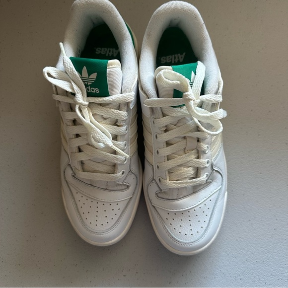 Rare unixes  sample Adidas Atlas Cream and Green Sneakers - Picture 5 of 12